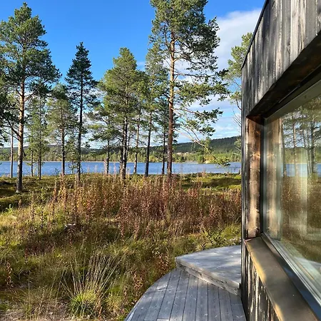 Unik Moderne Hytte Pa Privat Odde * Røros
